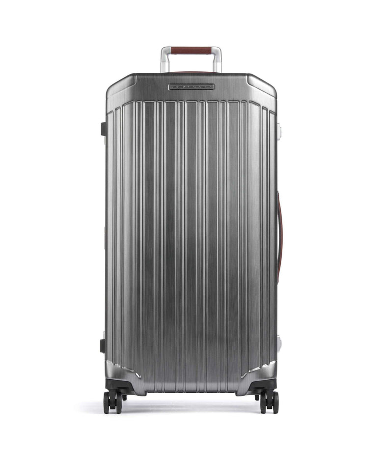 Piquadro PQ-LM Trunk Spinner (4 wheels) nero/cuoio