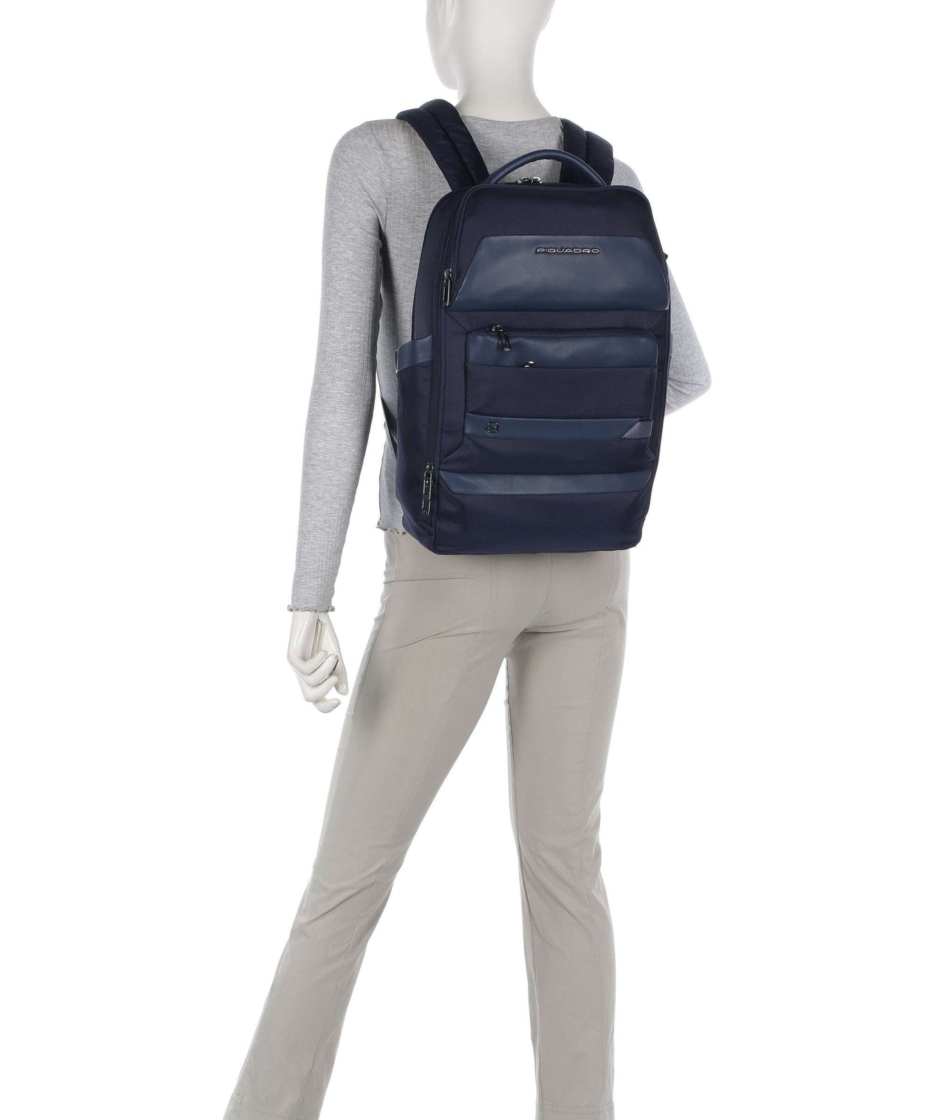 Piquadro Nevet Laptop backpack blu notte