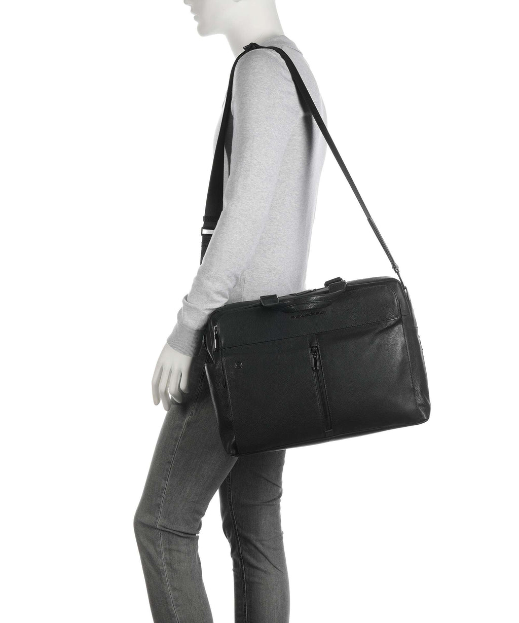 Piquadro Wollem Briefcase nero