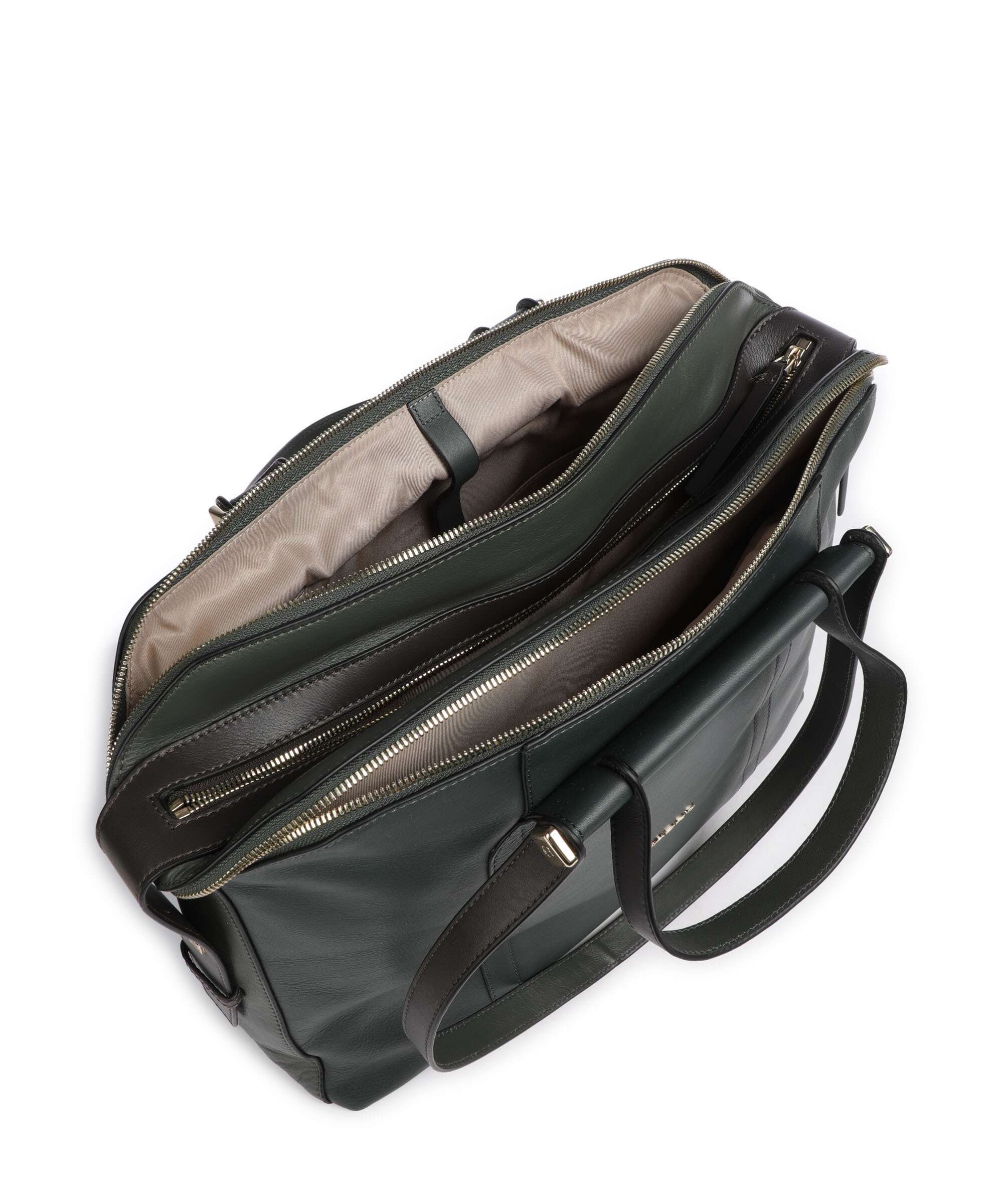 Piquadro Circle Briefcase verde bosco/verde oliva