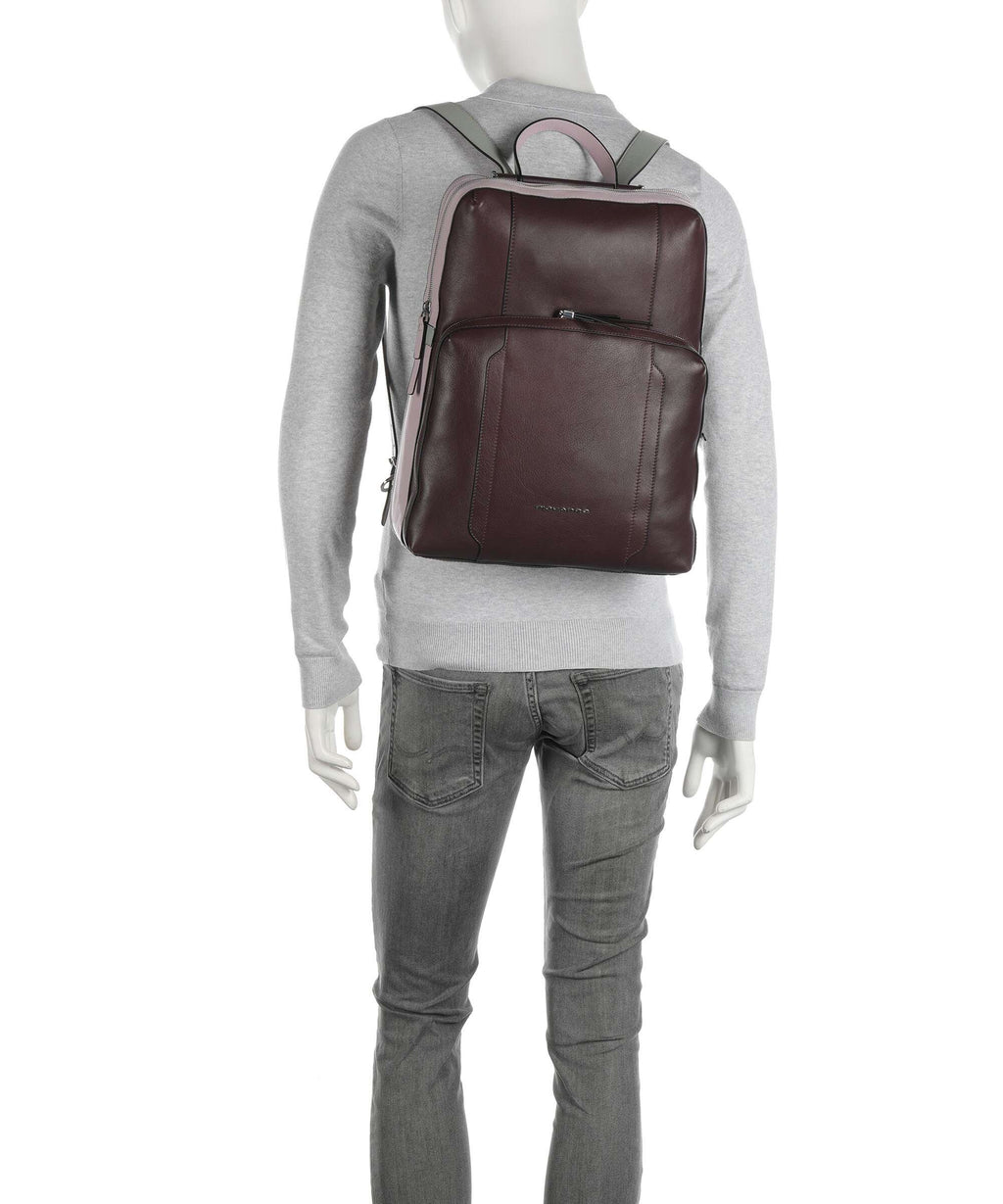Piquadro Circle Laptop backpack prugna/lilla
