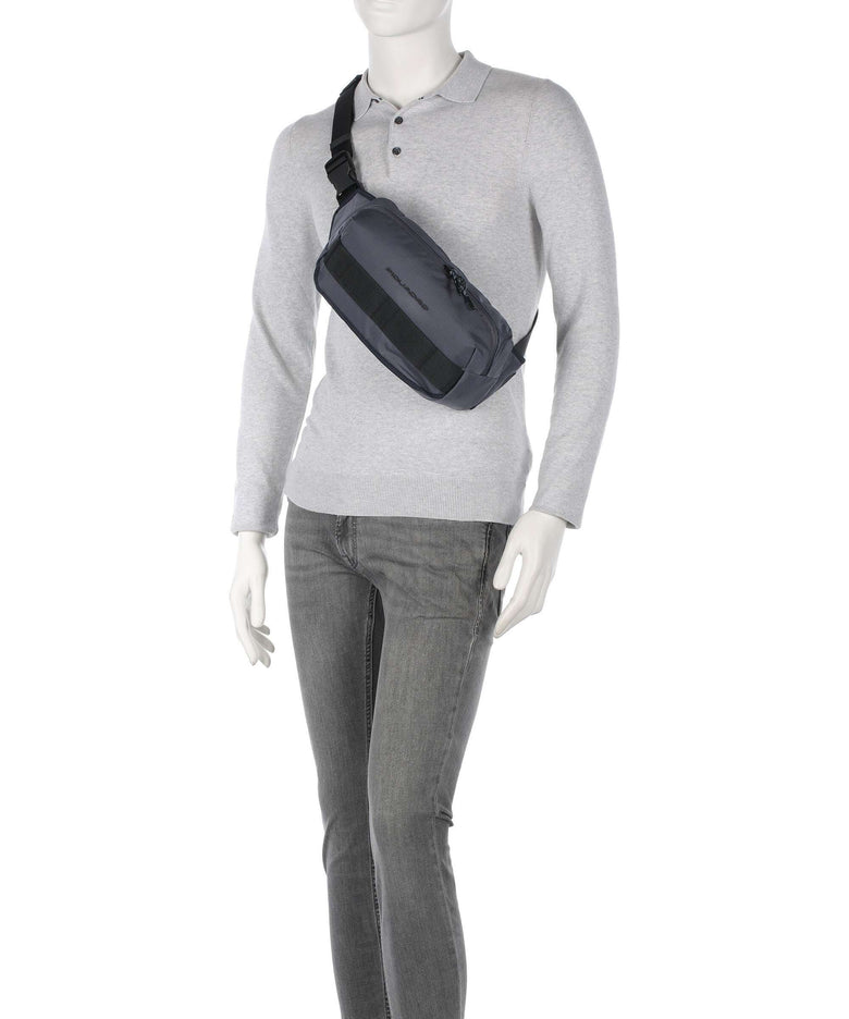 Piquadro Arne Belt bag blu nebbia
