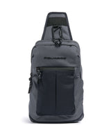 Piquadro Arne Slingbag blu nebbia