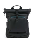 Piquadro Corner 2.0 Sac à dos roll-top nero