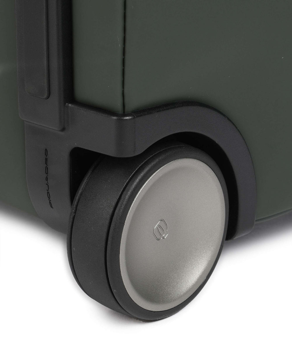 Piquadro C2OW Travel bag with wheels verde foresta