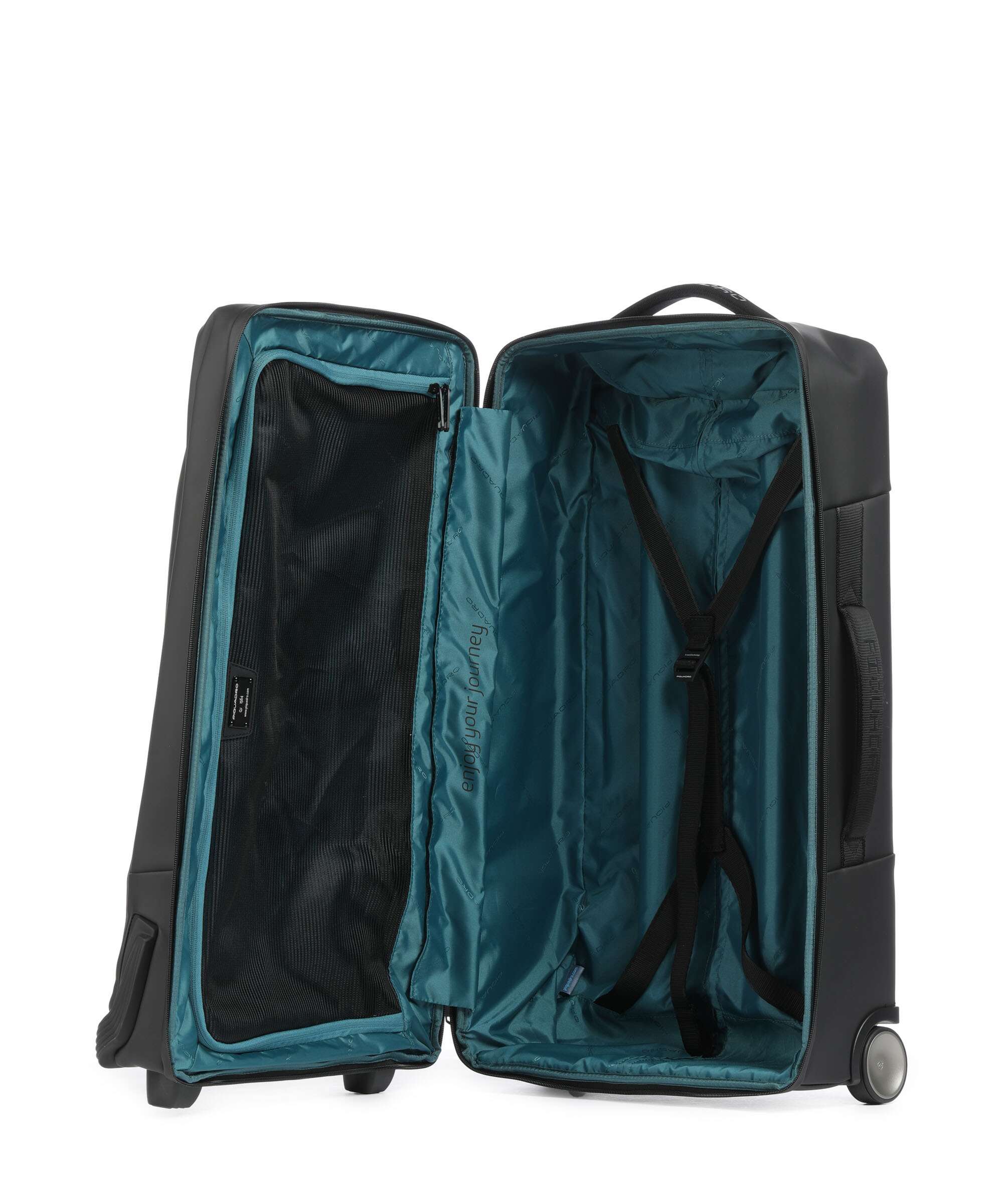 Piquadro C2OW Travel bag with wheels nero
