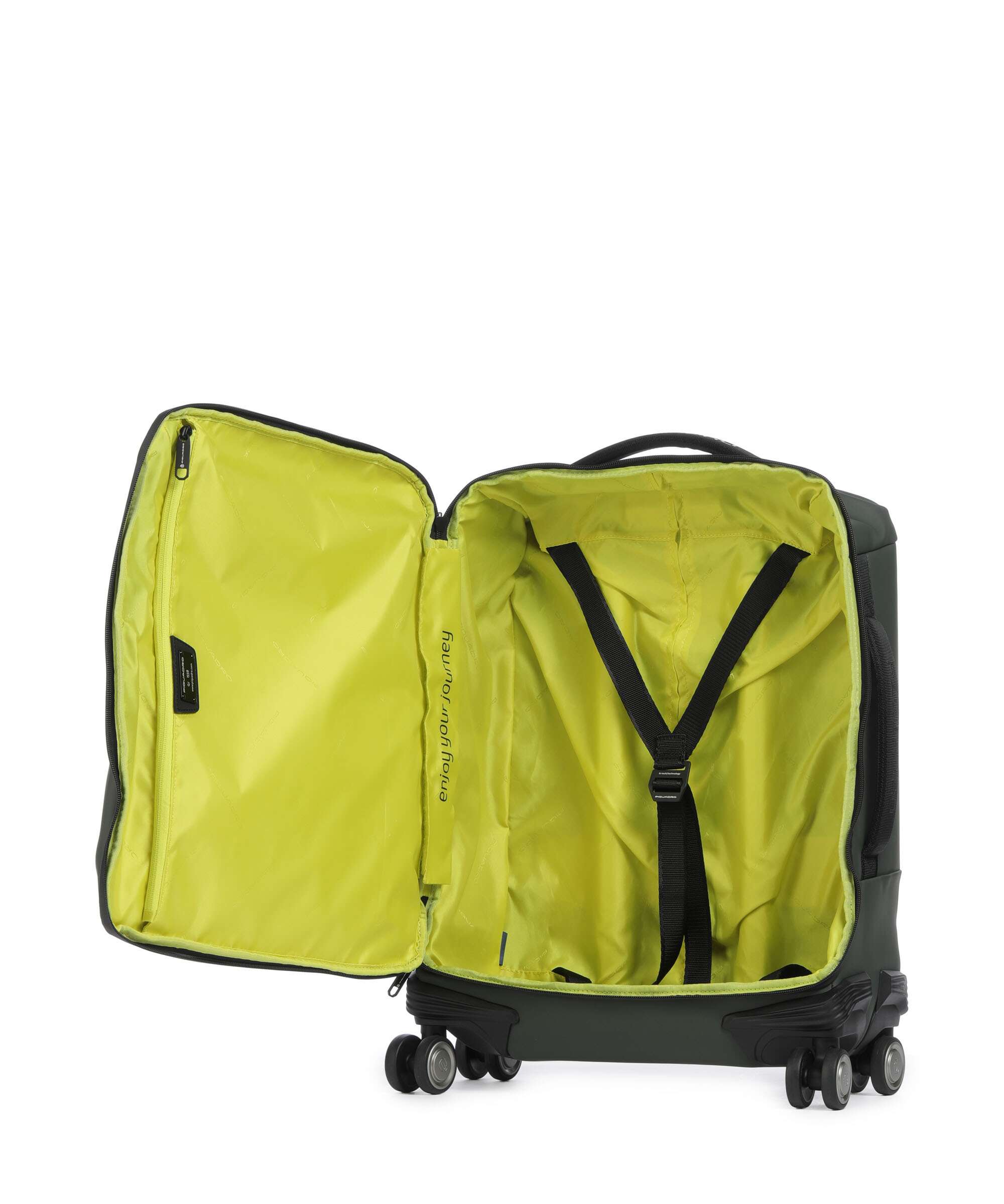 Piquadro C2OW Spinner (4 wheels) verde foresta