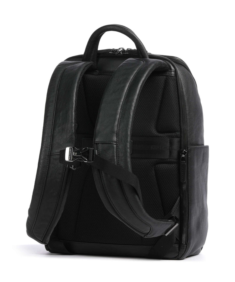 Piquadro Black Square Backpack nero