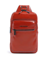Piquadro Blue Square Slingbag tabacco