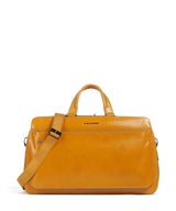 Piquadro Blue Square Weekender giallo zafferano