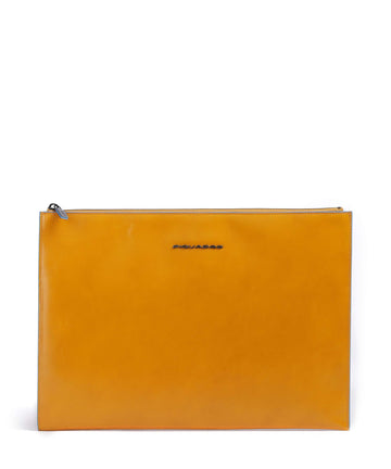 Piquadro Étui tablette giallo zafferano