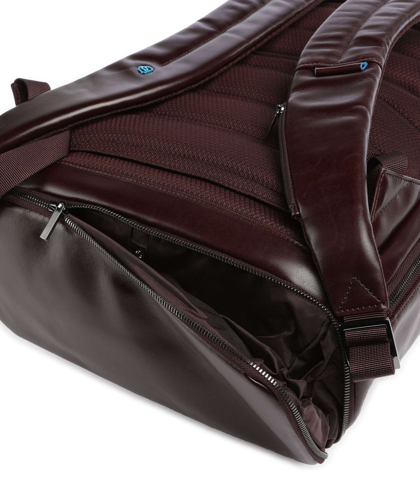 Piquadro Blue Square Backpack mogano