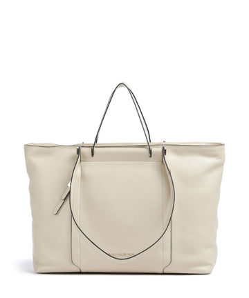 Piquadro Circle Borsa shopper white