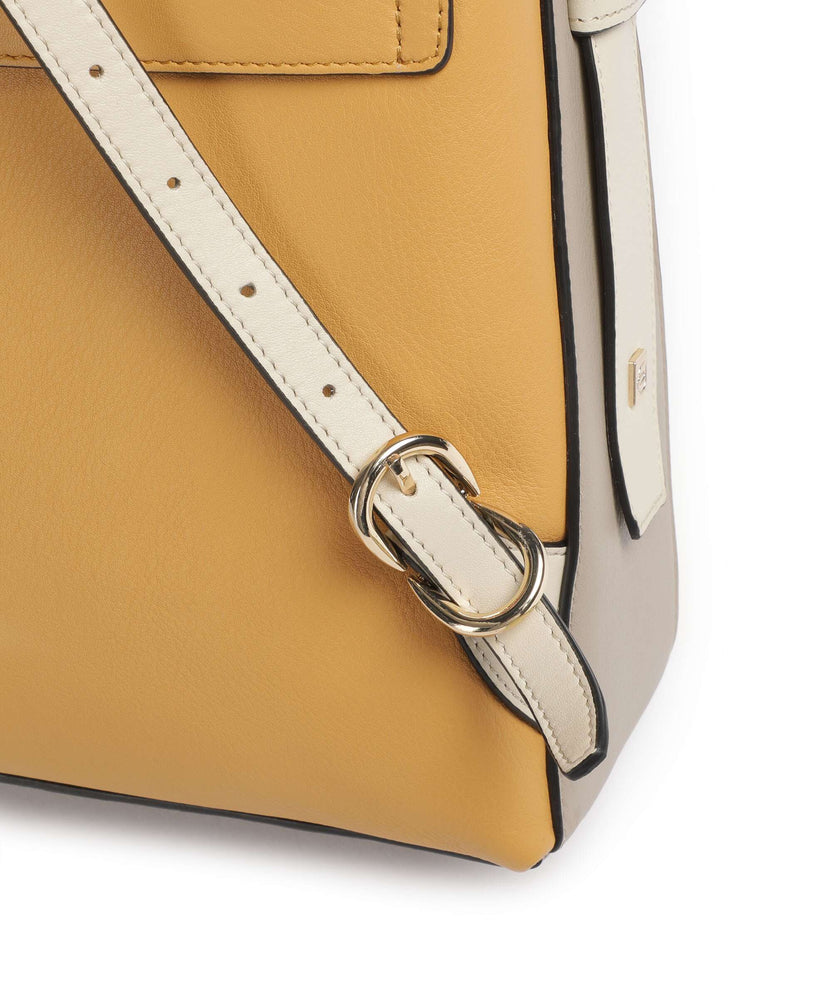 Piquadro Circle Laptop backpack yellow/beige