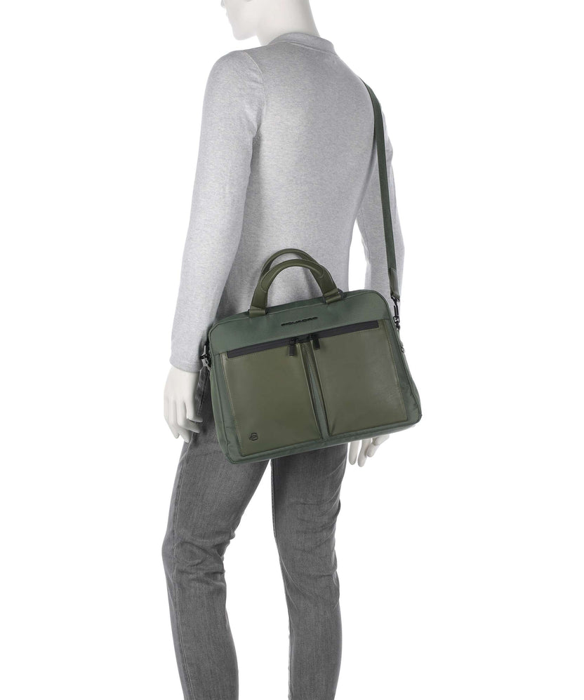 Piquadro S136 Briefcase green