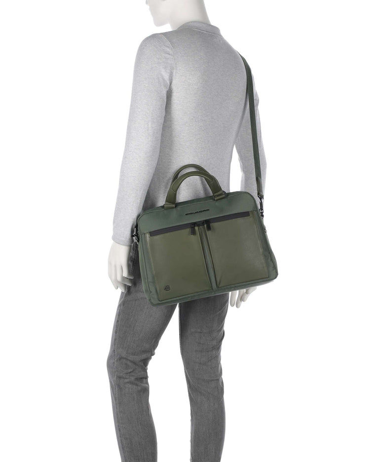 Piquadro S136 Briefcase green