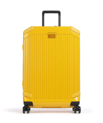 Piquadro POP 4-Rollen Trolley yellow