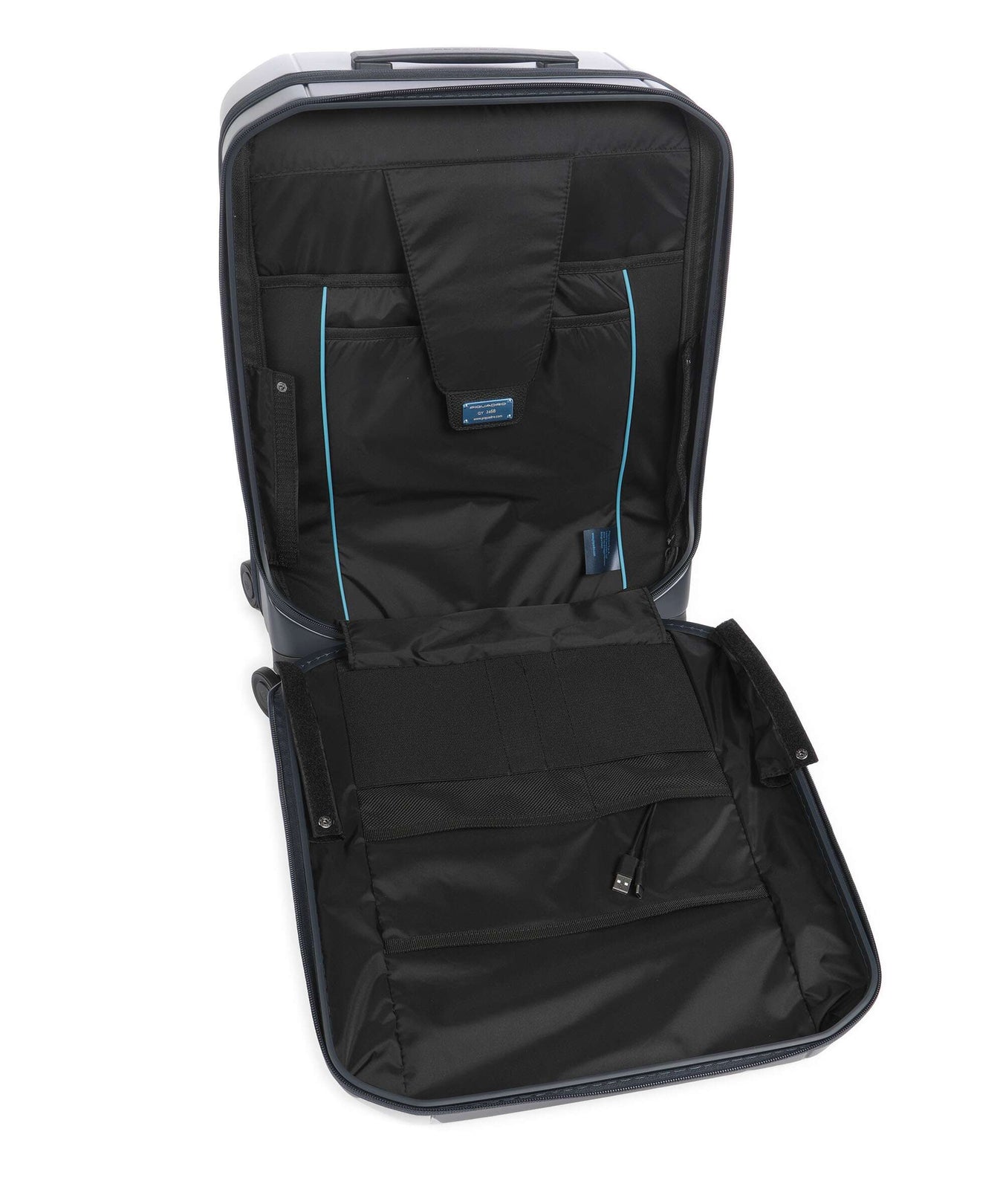 Piquadro PQ Light Spinner (4 wheels) mat blue