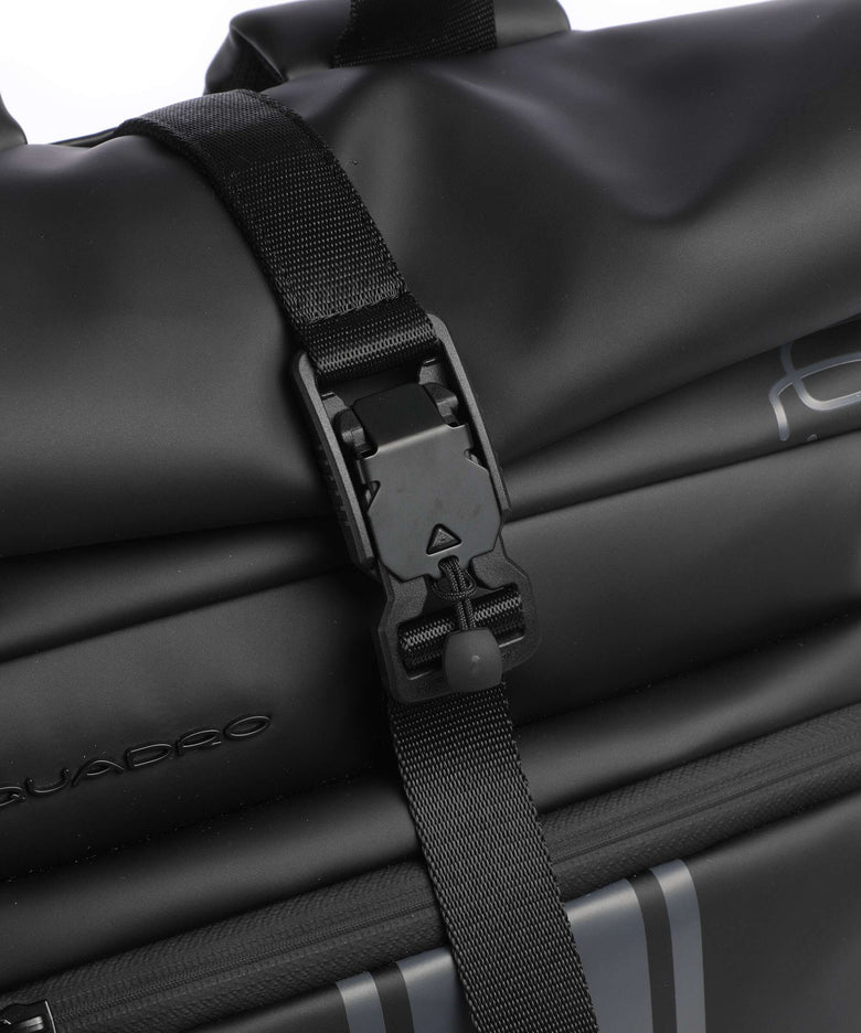 Piquadro Corner Special Ducati Rolltop backpack black
