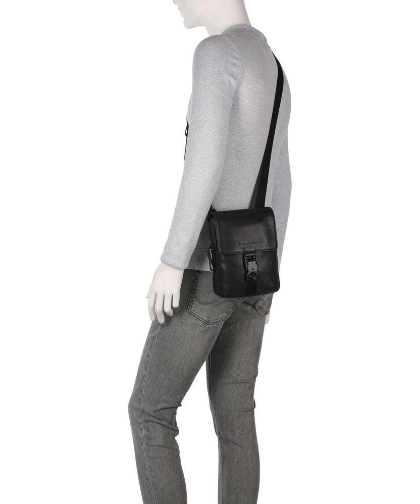 Piquadro Harper Crossbody bag nero