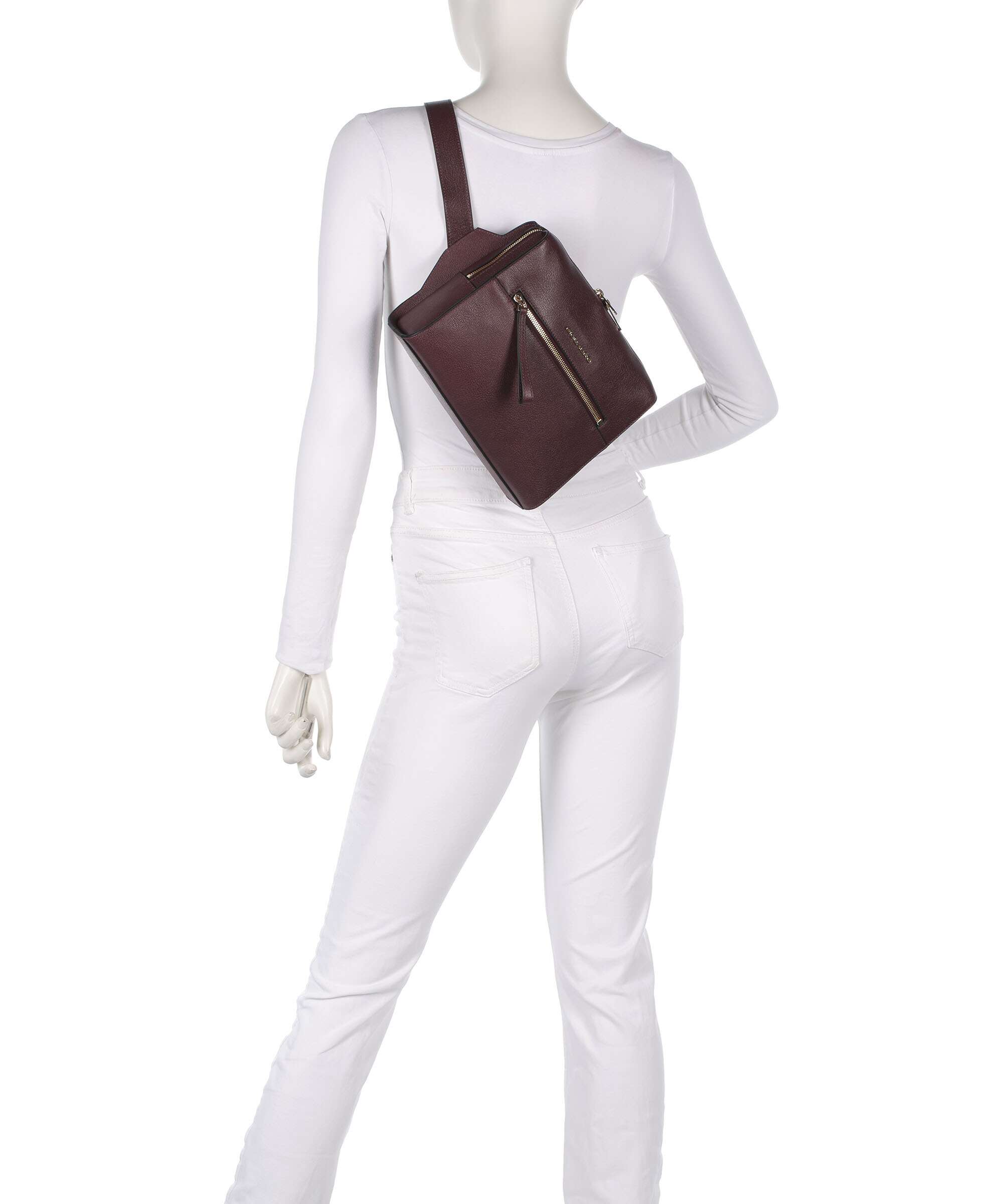 Piquadro W140 Belt bag borgogna