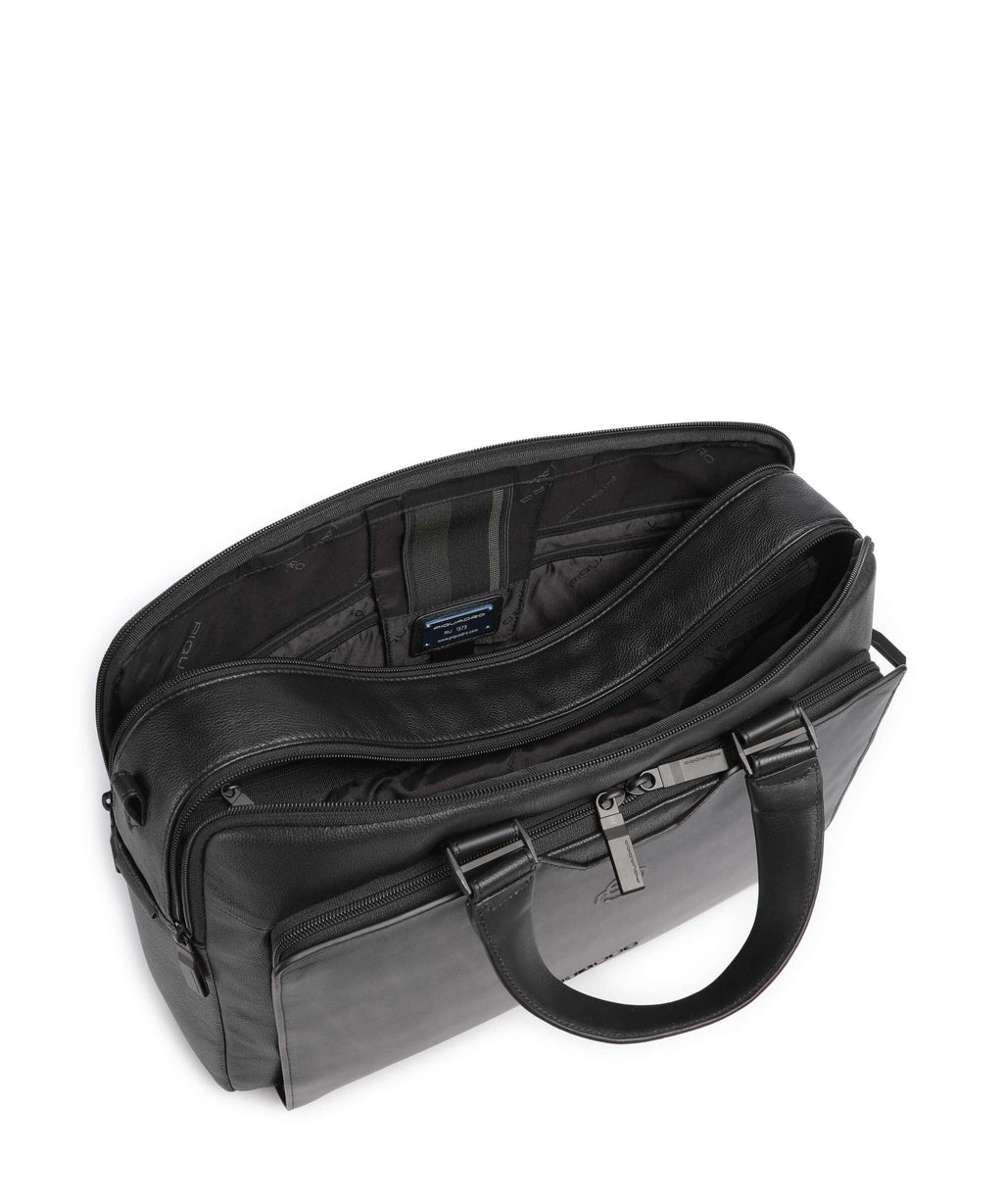 Piquadro Ael Briefcase black