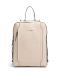 Piquadro Circle Laptop backpack beige/cuoio