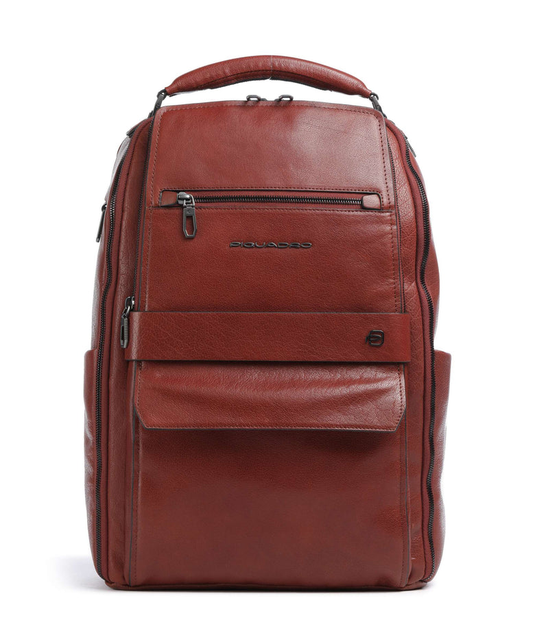 Piquadro Solm Laptop backpack cuoio