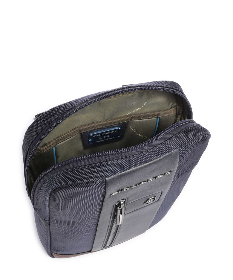 Piquadro Brief 2 Crossbody bag blue/cognac