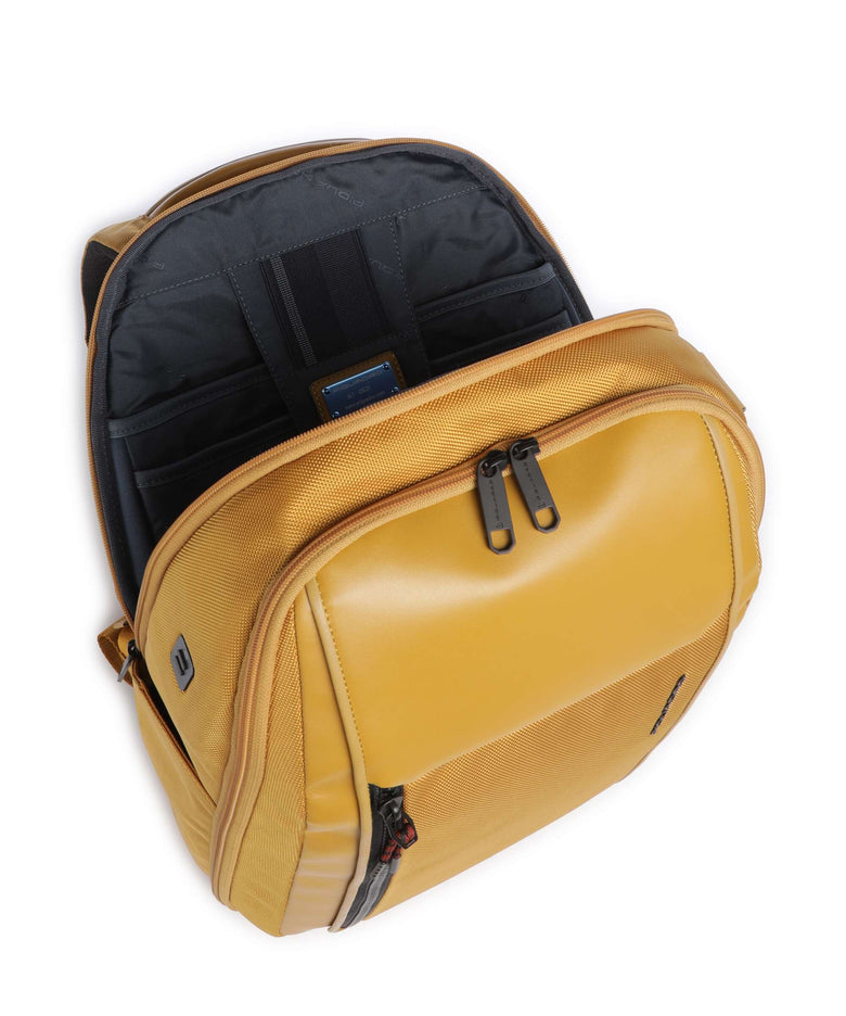 Piquadro Lyss Easyjet Travel backpack yellow