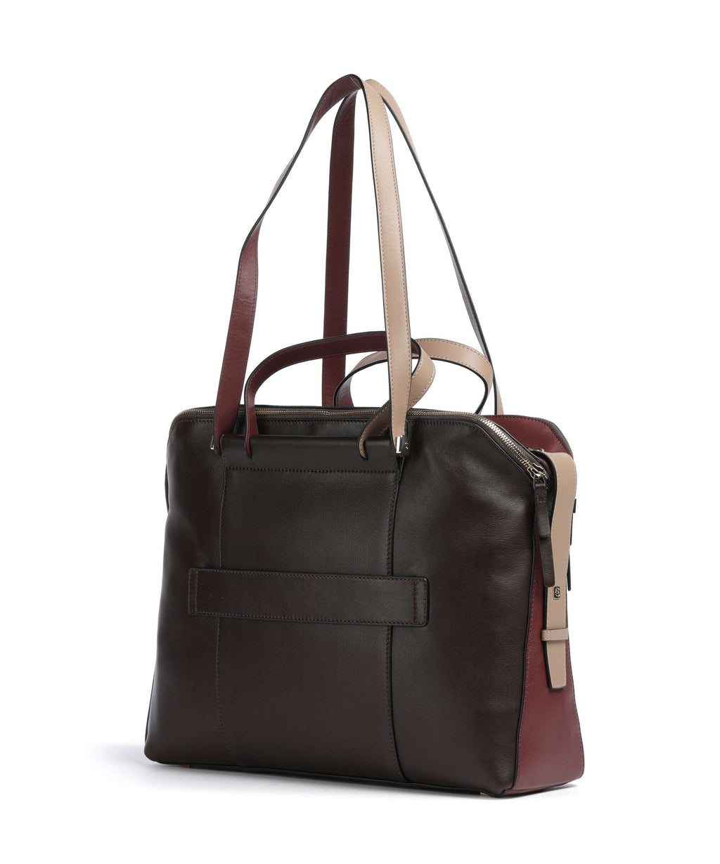 Piquadro W92T Tote bag bordeaux/pink