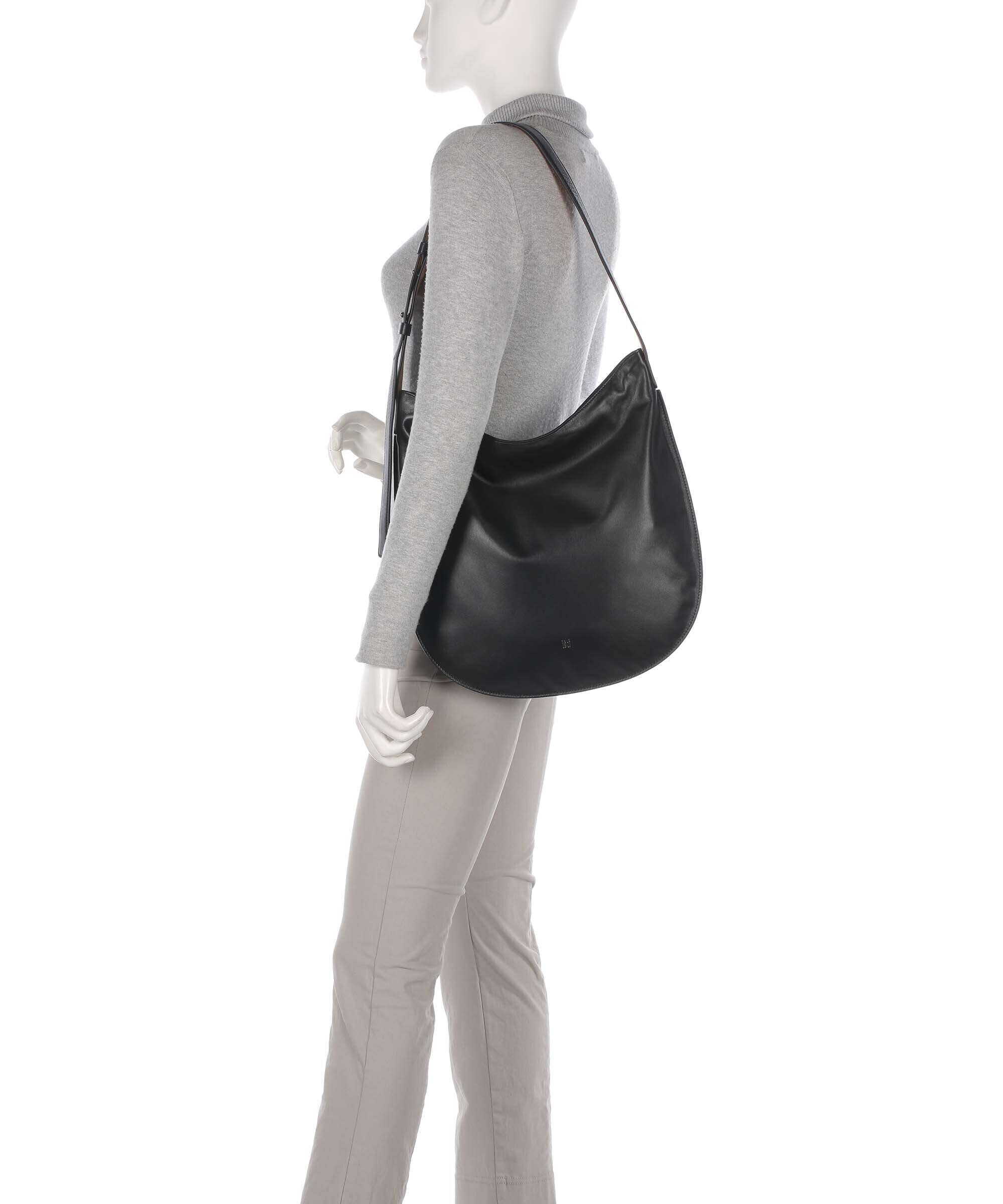 DuDu Bags Sylvie Hobo bag black