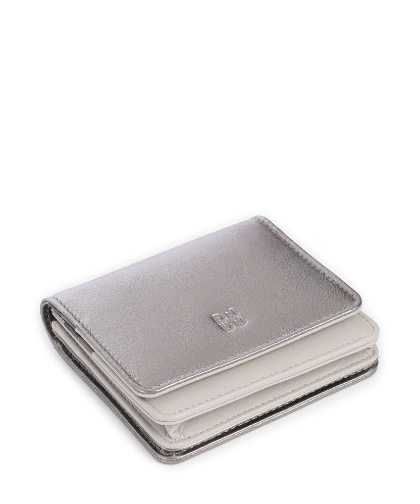 DuDu Bags Flores RFID Wallet dark silver