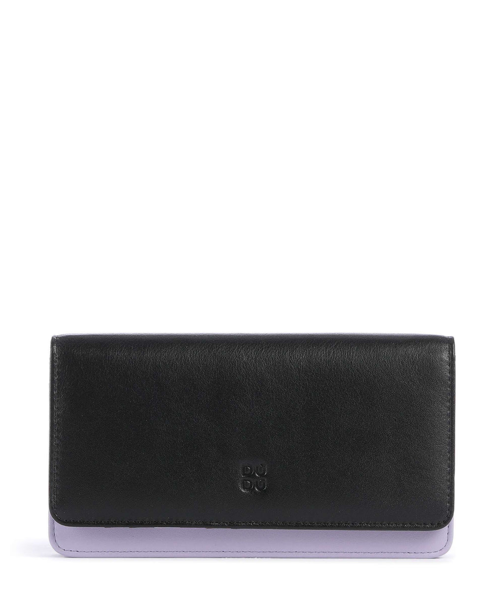 DuDu Bags Pemba Wallet black lavender