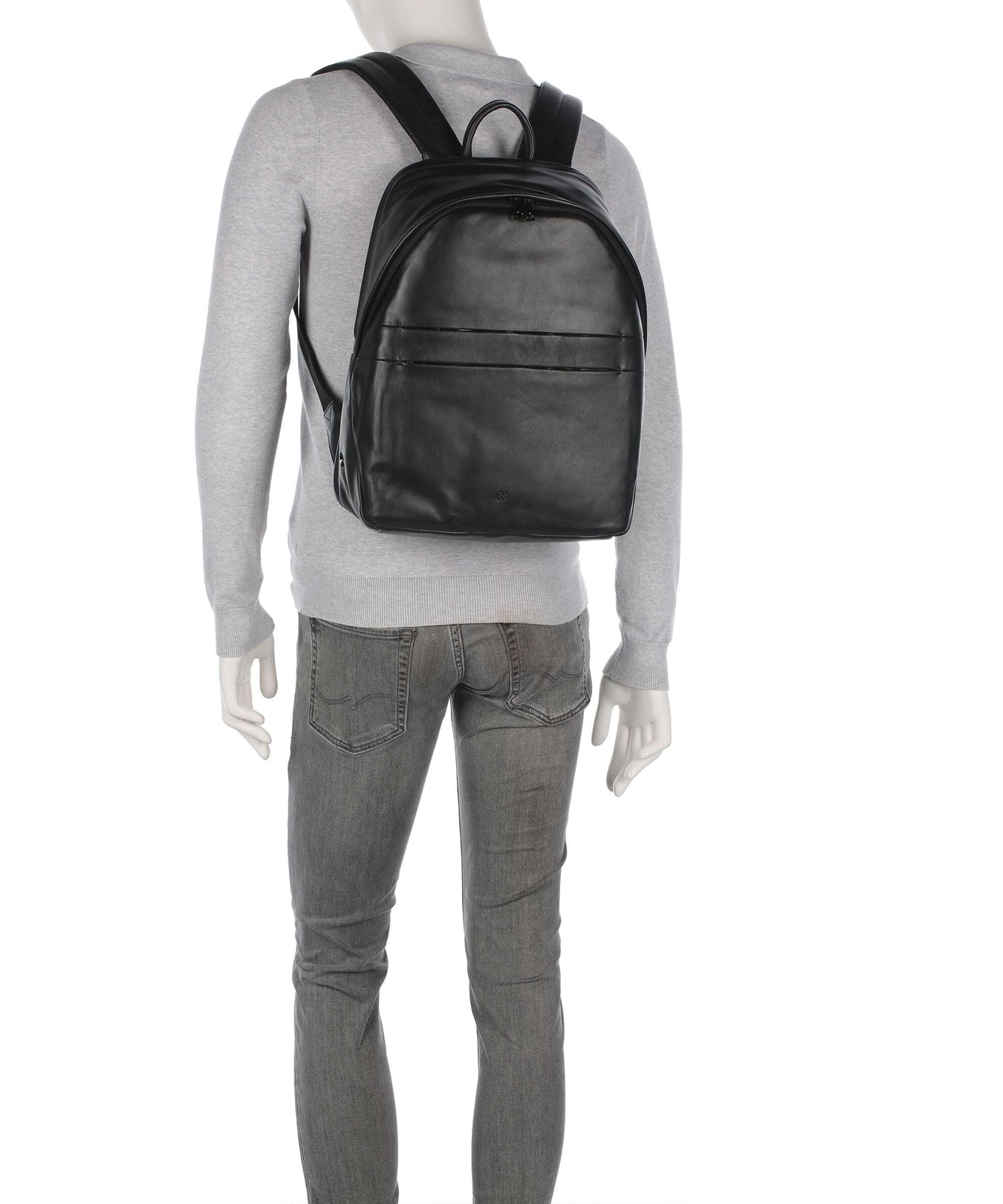 DuDu Bags New York Laptop backpack black