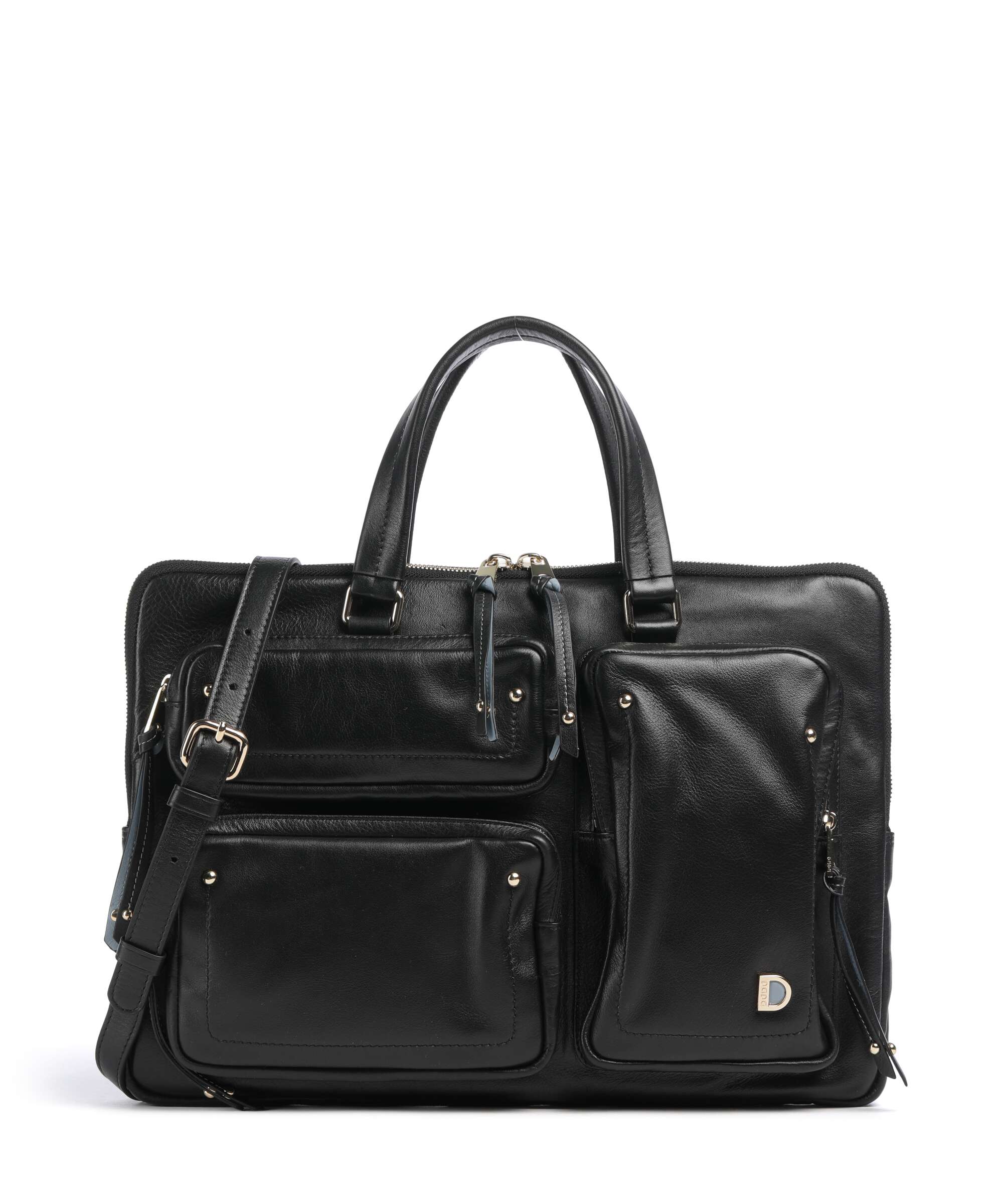 DuDu Bags Pocket Dots Laptop bag nero