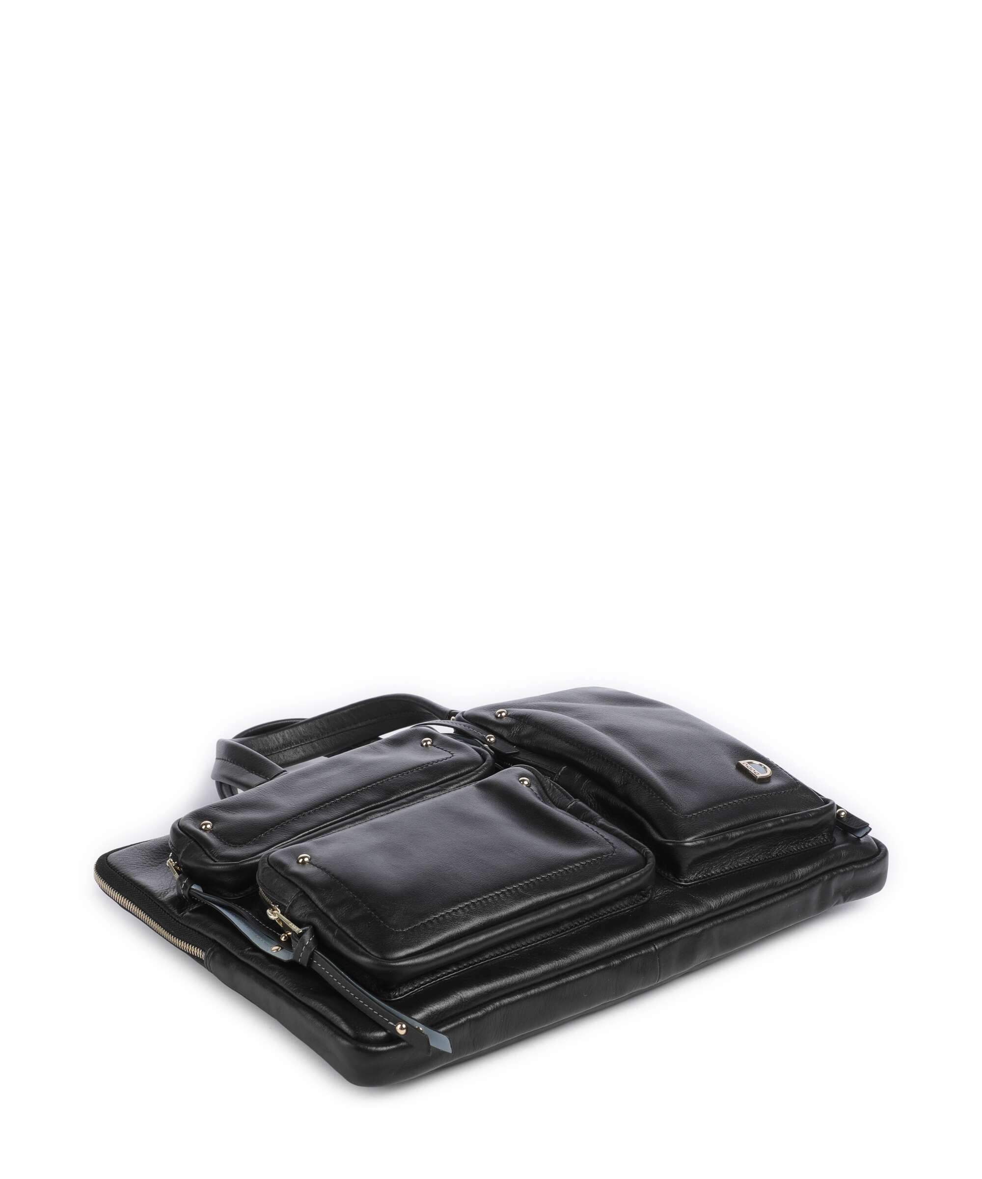 DuDu Bags Pocket Dots Laptop bag nero