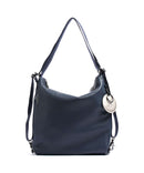 Mandarina Duck Mellow Leather Borsa a zainetto dress blue