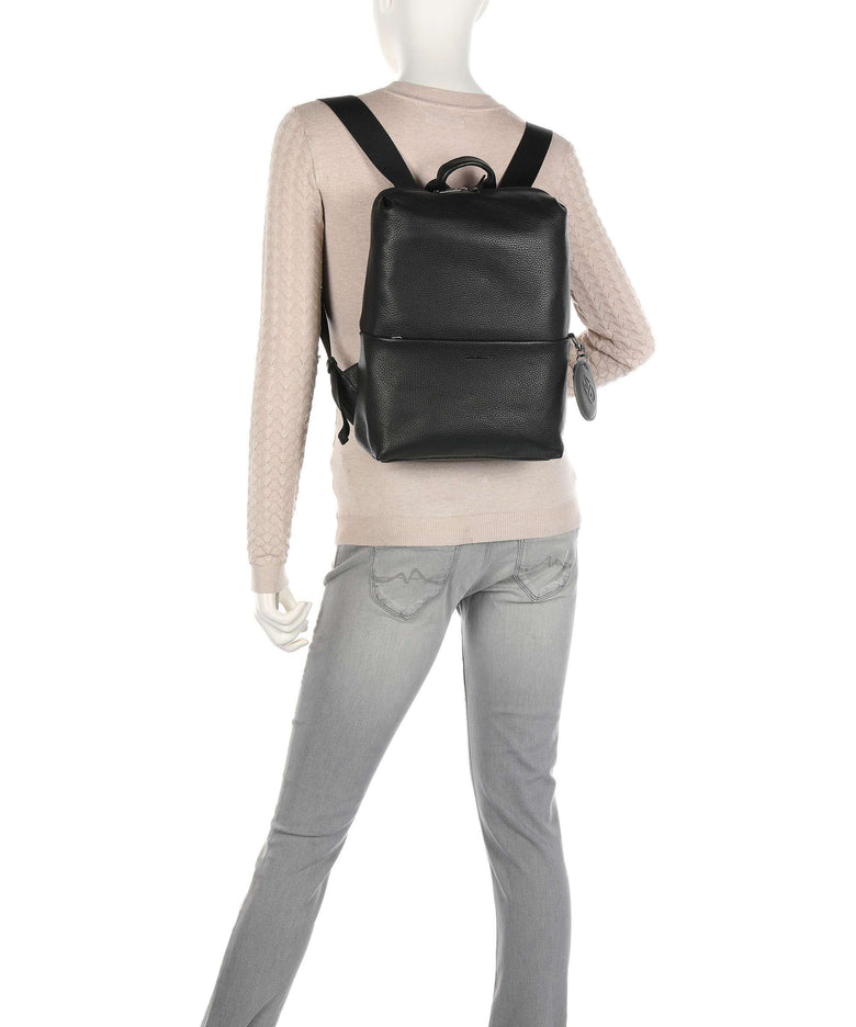 Mandarina Duck Mellow Leather Backpack nero