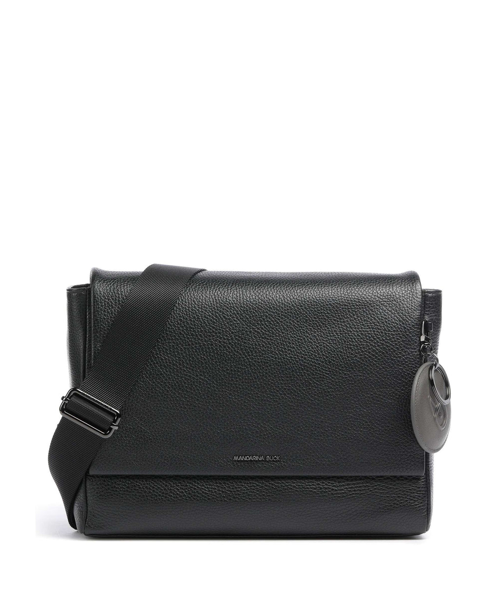 Mandarina Duck Mellow Leather Shoulder bag nero
