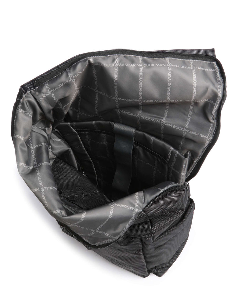 Mandarina Duck District Rolltop backpack black ink