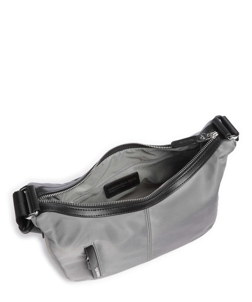 Mandarina Duck Hunter Hobo bag smoked pearl