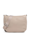 Mandarina Duck Mellow Leather Umhängetasche warm taupe