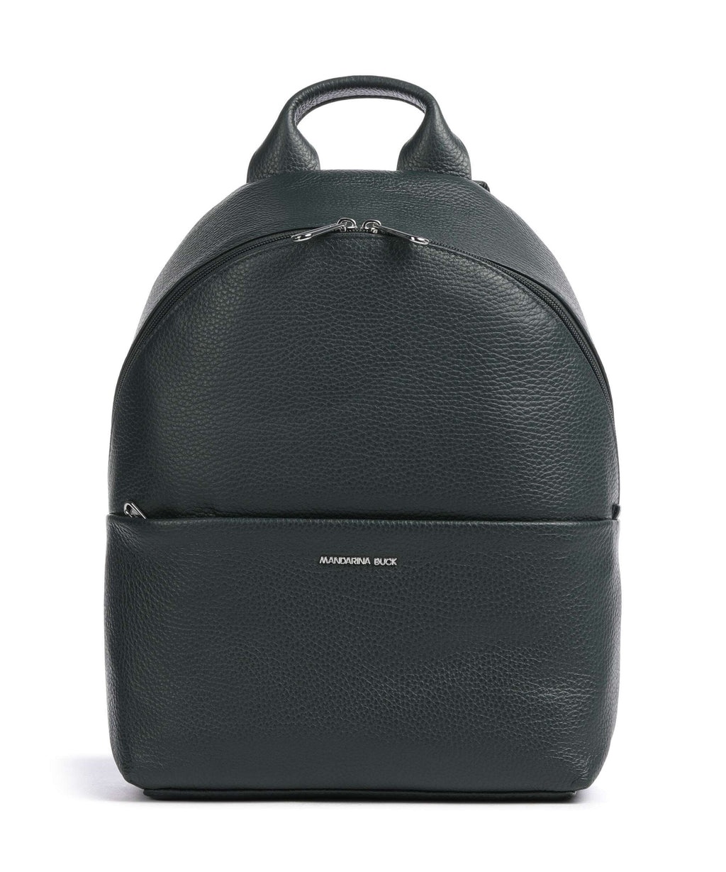 Mandarina Duck Mellow Leather Backpack scarab