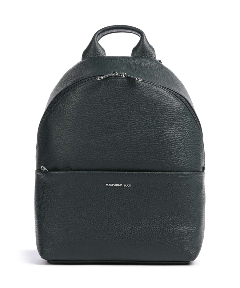 Mandarina Duck Mellow Leather Backpack scarab