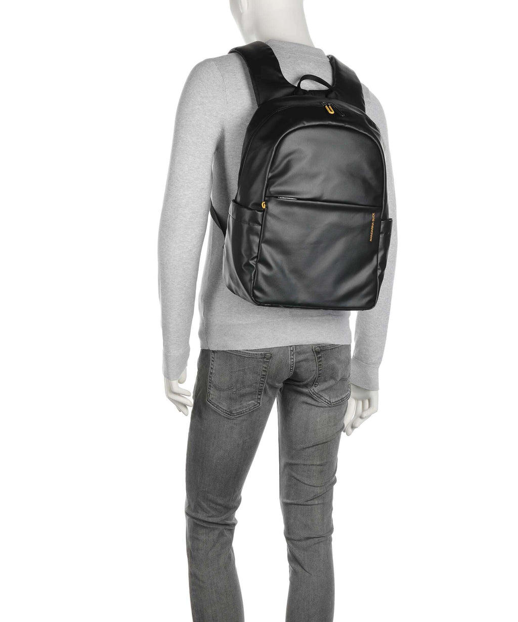Mandarina Duck Eco Coated Laptop backpack black