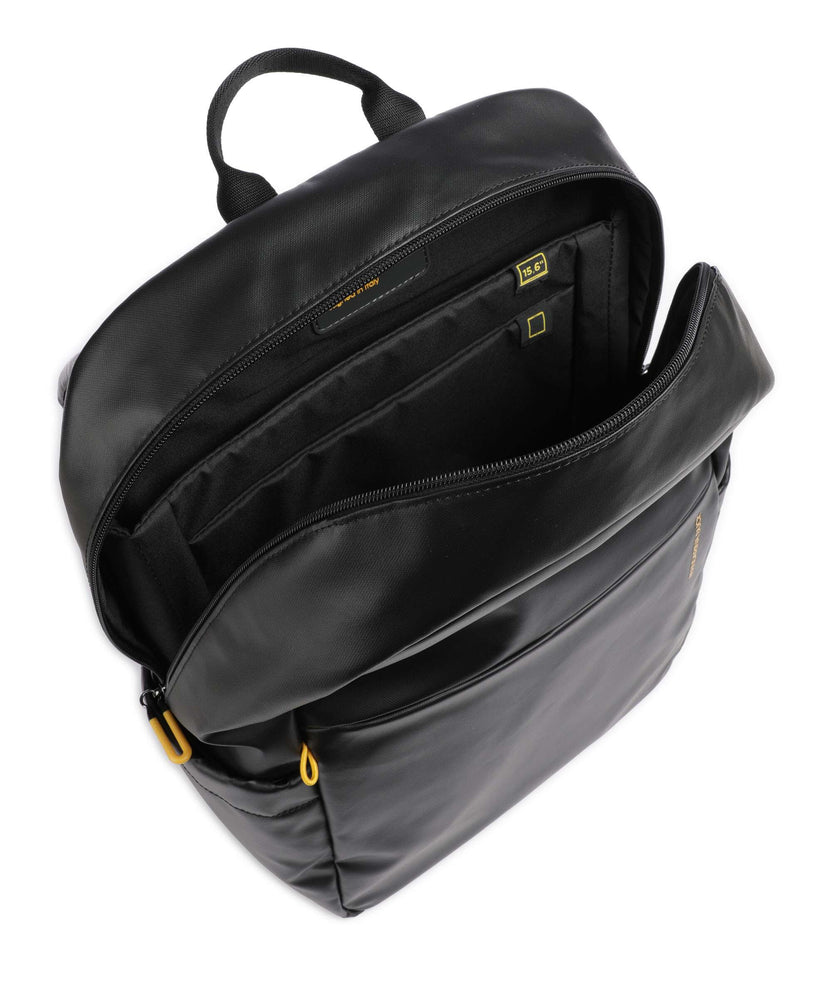 Mandarina Duck Eco Coated Laptop backpack black