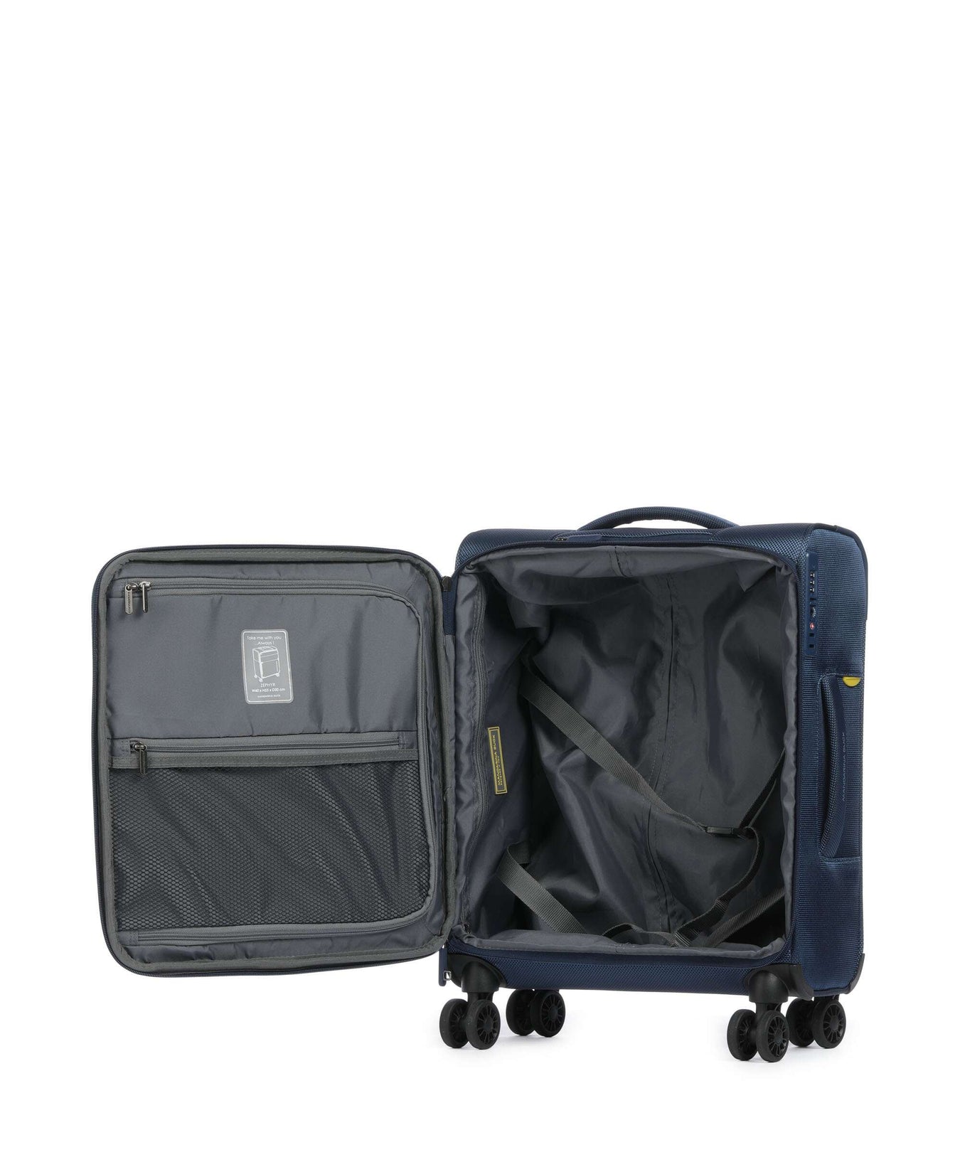 Mandarina Duck Zephyr Spinner (4 wheels) dress blue