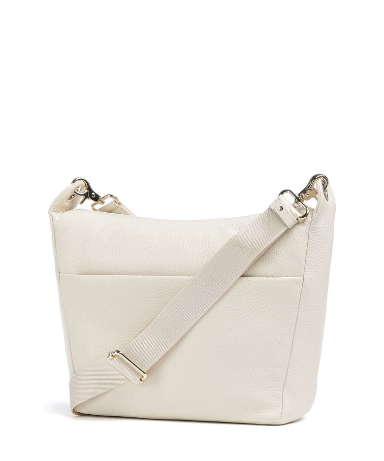 Mandarina Duck Mellow Leather Crossbody bag almond