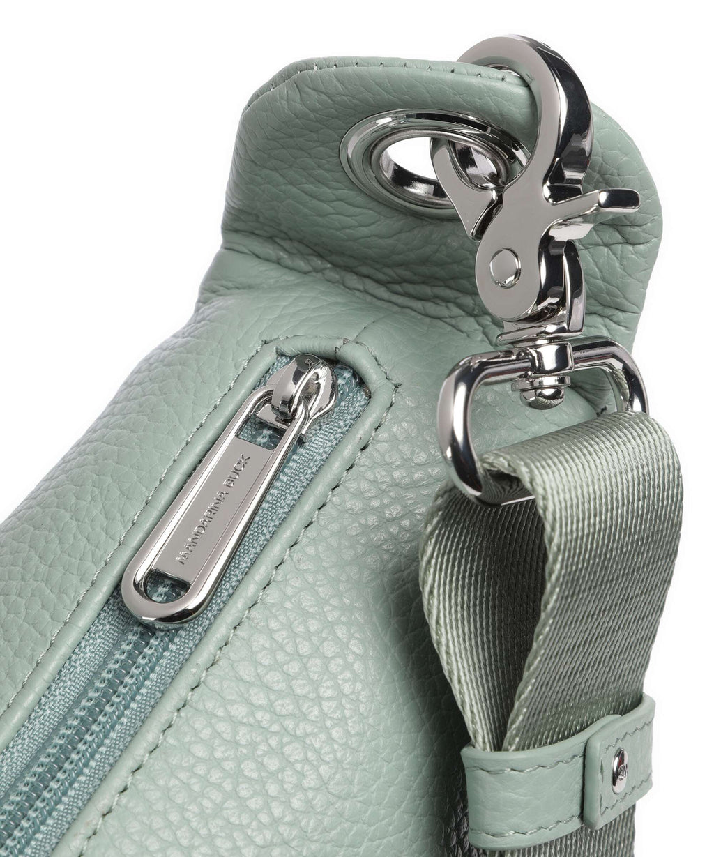 Mandarina Duck Mellow Leather Crossbody bag iceberg green